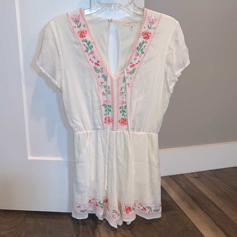 Copper Key Romper